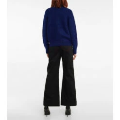 Alternative view of Victoria Beckham Mockneck Wool And Mohair-blend Sweater