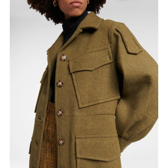 Victoria Beckham Utility Pocket Coat 3 Victoria Beckham Utility Pocket Coat - Image 3