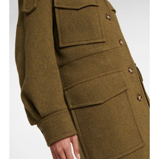 Victoria Beckham Utility Pocket Coat 4 Victoria Beckham Utility Pocket Coat - Image 4