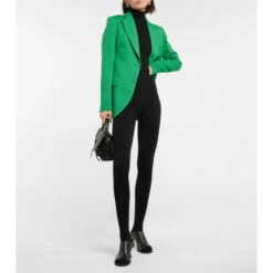 Victoria Beckham Turtleneck Wool-blend Jumpsuit