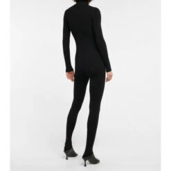 Alternative view of Victoria Beckham Turtleneck Wool-blend Jumpsuit