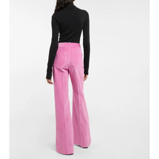 Victoria Beckham High-rise Wide Cotton Twill Pants 2 Victoria Beckham High-rise Wide Cotton Twill Pants - Image 2