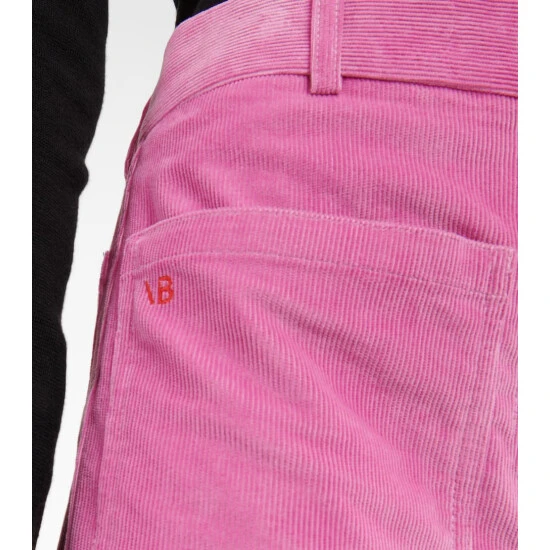 Victoria Beckham High-rise Wide Cotton Twill Pants 4 Victoria Beckham High-rise Wide Cotton Twill Pants - Image 4