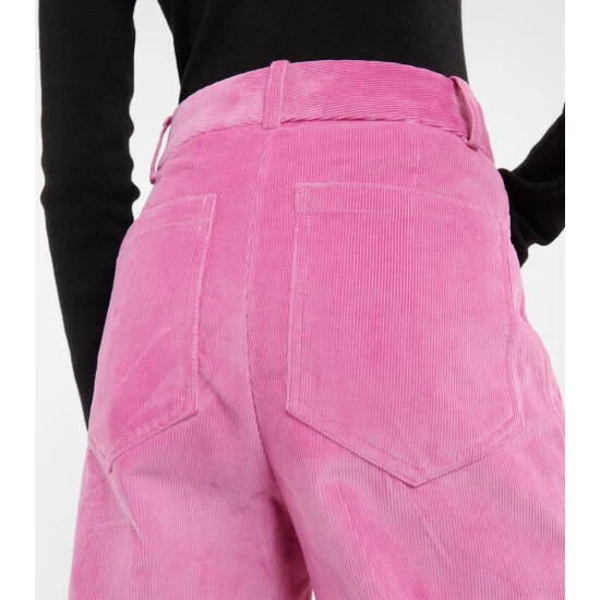 Victoria Beckham High-rise Wide Cotton Twill Pants 5 Victoria Beckham High-rise Wide Cotton Twill Pants - Image 5