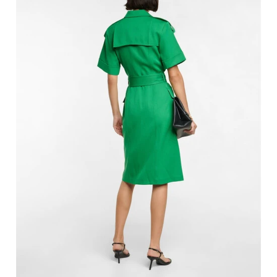 Victoria Beckham Utility Wool Shirt Dress 2 Victoria Beckham Utility Wool Shirt Dress - Image 2