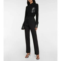 Victoria Beckham Mid-rise Straight Pants