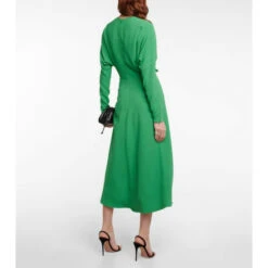 Alternative view of Victoria Beckham Crêpe-cady Midi Dress