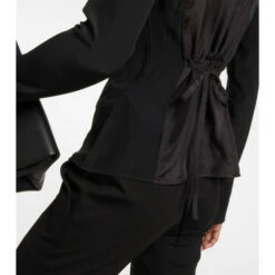 Victoria Beckham Tie-neck Silk Crêpe De Chine Blouse -Victoria Beckham shop unnamed file 95